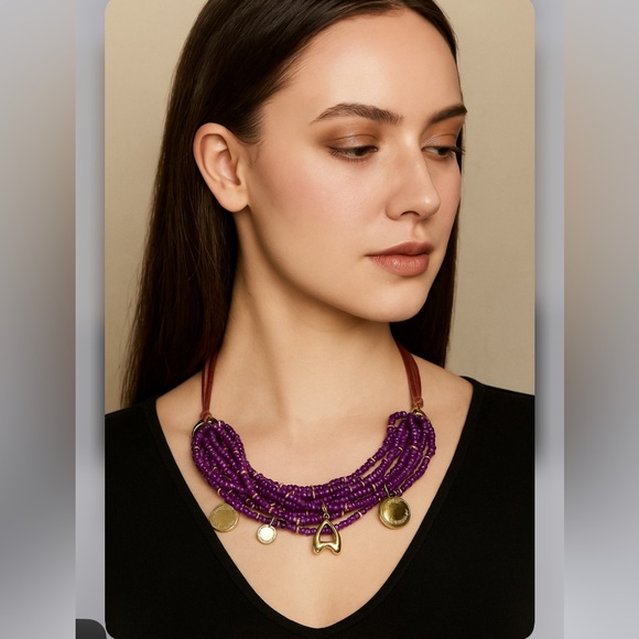 Hand Crafted Jewelry - Calvin Klein (upcycle) necklace.